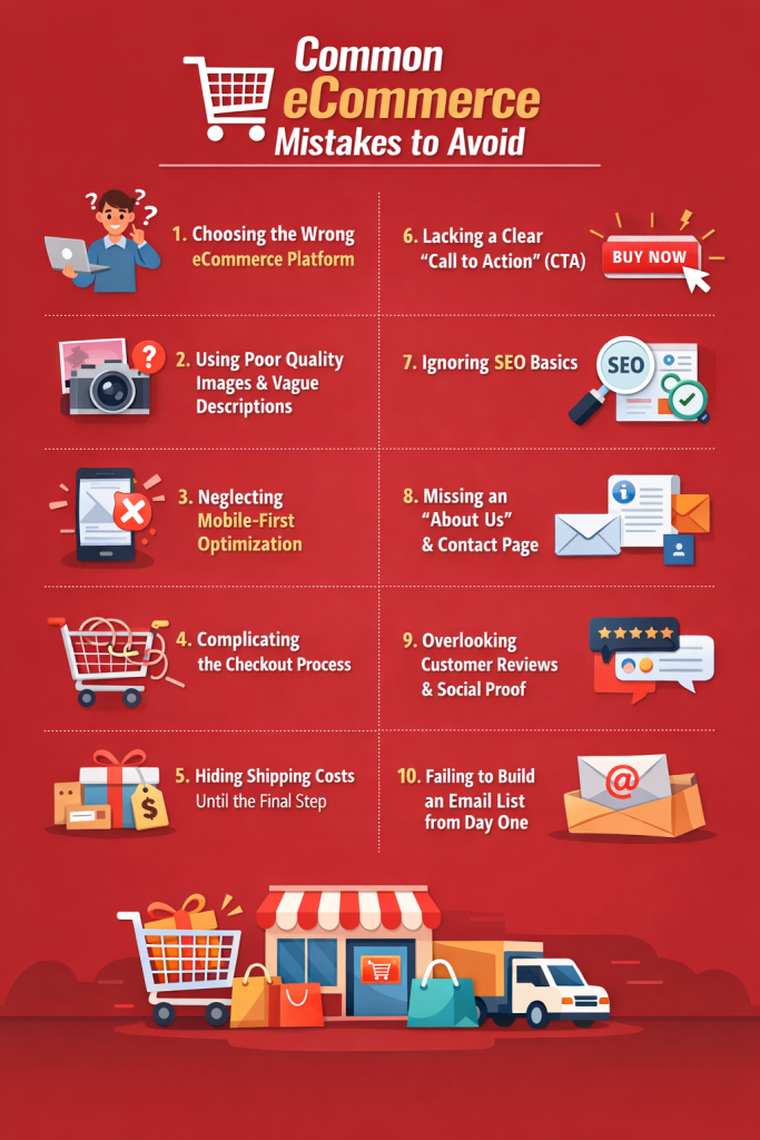 Common eCommerce Mistakes to Avoid